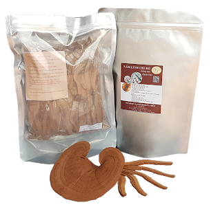 Nấm linh chi đỏ giống Việt - 250gr Nấm linh chi đỏ giống Việt - 250gr